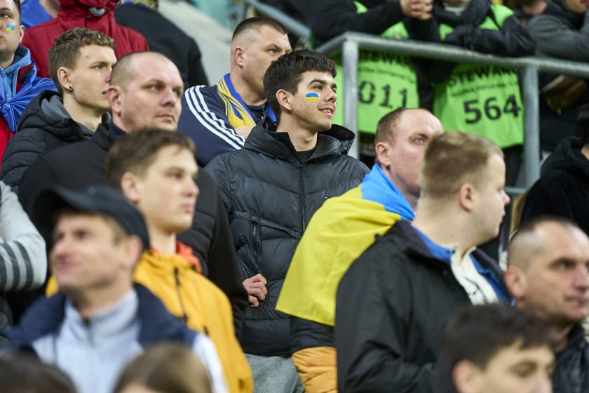 Ukraina - Islandia na Tarczyński Arenie - zdjęcia z meczu oraz kibiców