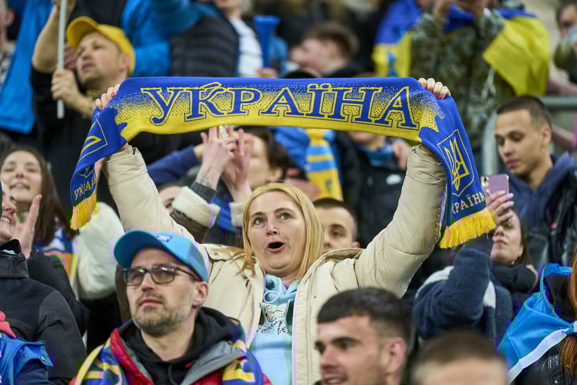 Ukraina - Islandia na Tarczyński Arenie - zdjęcia z meczu oraz kibiców