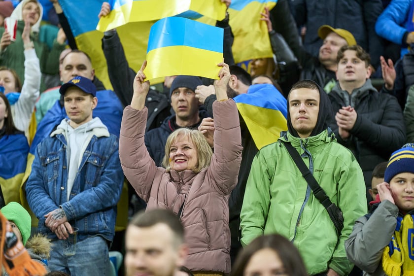 Ukraina - Islandia na Tarczyński Arenie - zdjęcia z meczu oraz kibiców