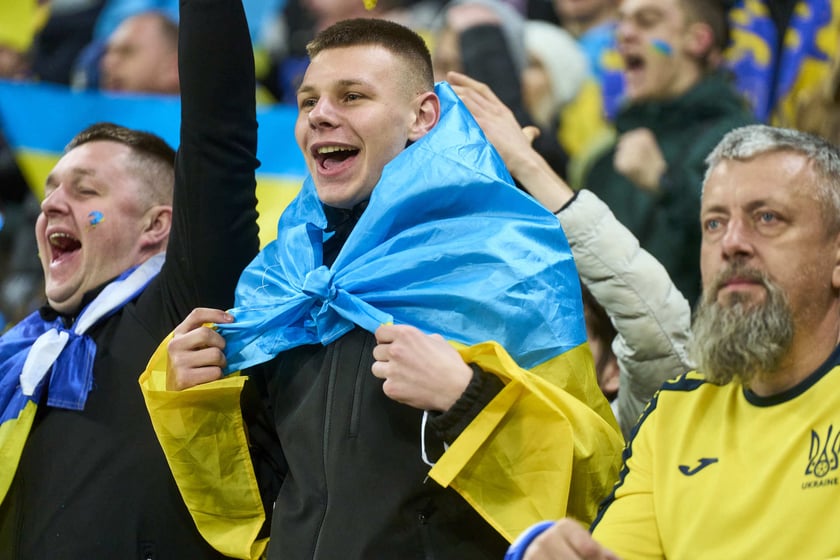 Ukraina - Islandia na Tarczyński Arenie - zdjęcia z meczu oraz kibiców