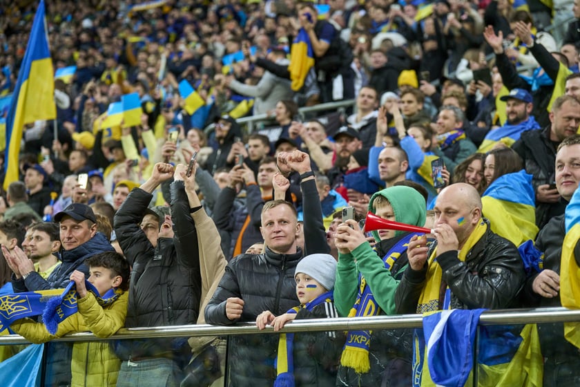 Ukraina - Islandia na Tarczyński Arenie - zdjęcia z meczu oraz kibiców