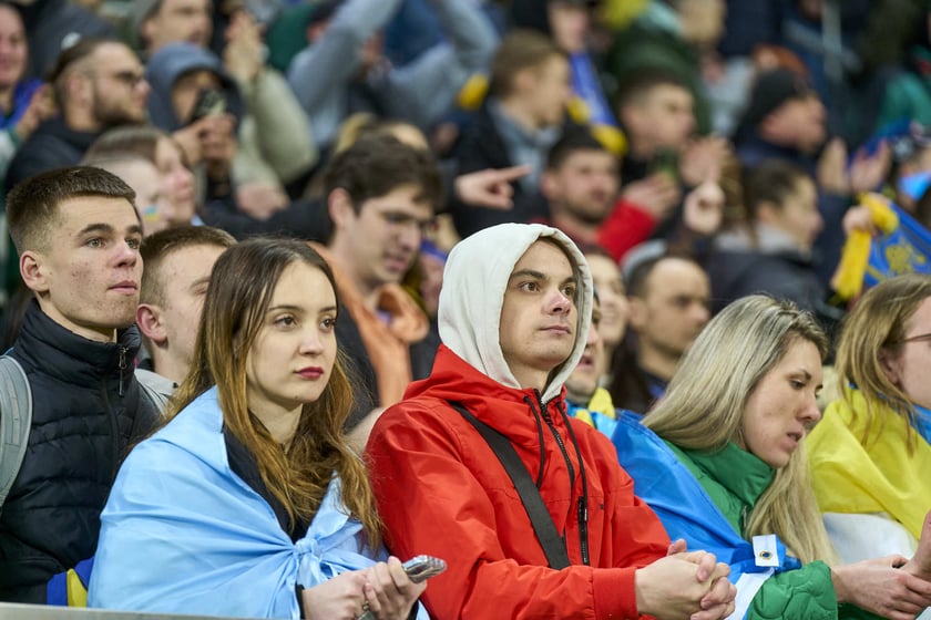Ukraina - Islandia na Tarczyński Arenie - zdjęcia z meczu oraz kibiców