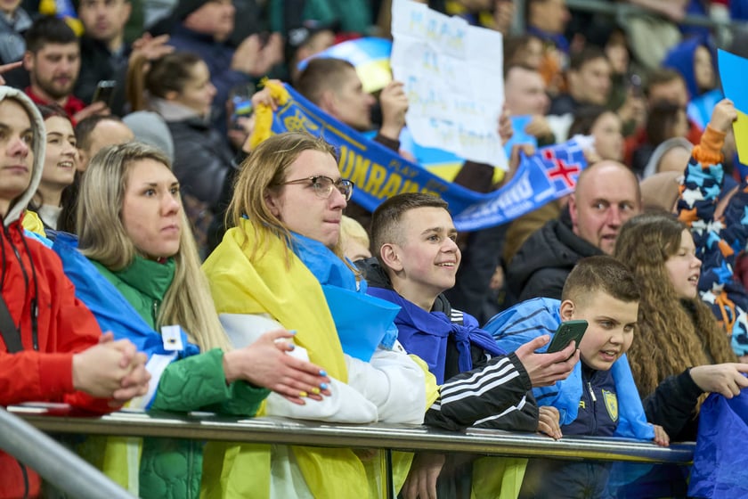 Ukraina - Islandia na Tarczyński Arenie - zdjęcia z meczu oraz kibiców