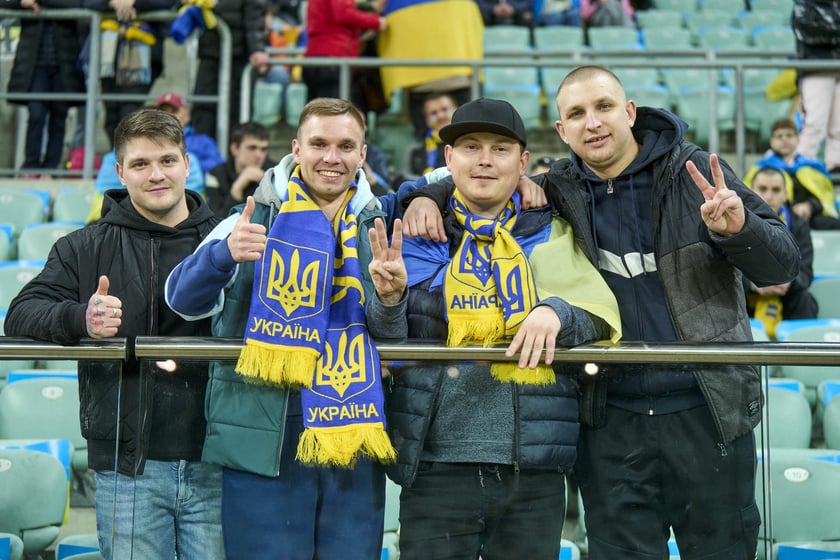 Ukraina - Islandia na Tarczyński Arenie - zdjęcia z meczu oraz kibiców