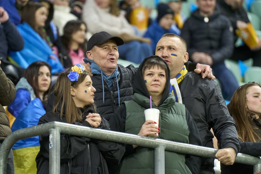 Ukraina - Islandia na Tarczyński Arenie - zdjęcia z meczu oraz kibiców