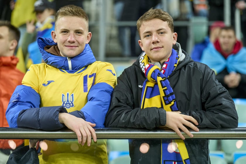Ukraina - Islandia na Tarczyński Arenie - zdjęcia z meczu oraz kibiców