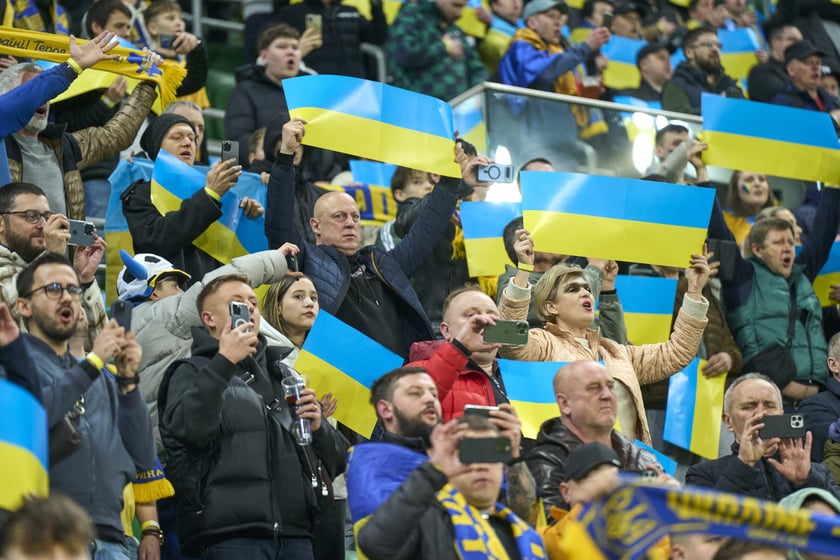 Ukraina - Islandia na Tarczyński Arenie - zdjęcia z meczu oraz kibiców