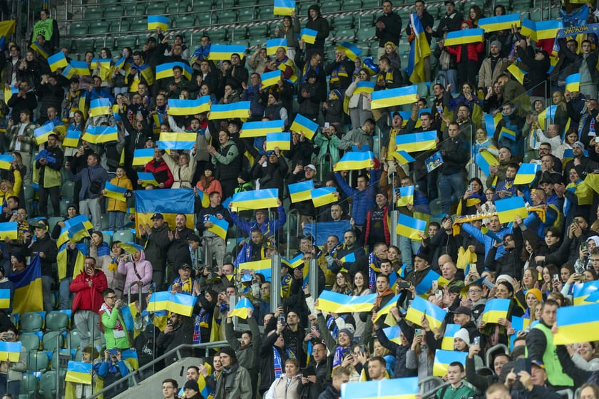 Ukraina - Islandia na Tarczyński Arenie - zdjęcia z meczu oraz kibiców