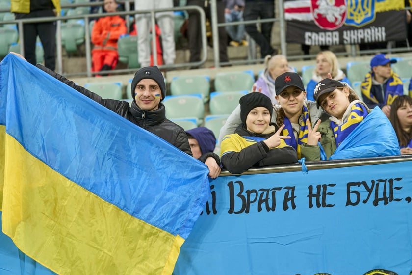 Ukraina - Islandia na Tarczyński Arenie - zdjęcia z meczu oraz kibiców