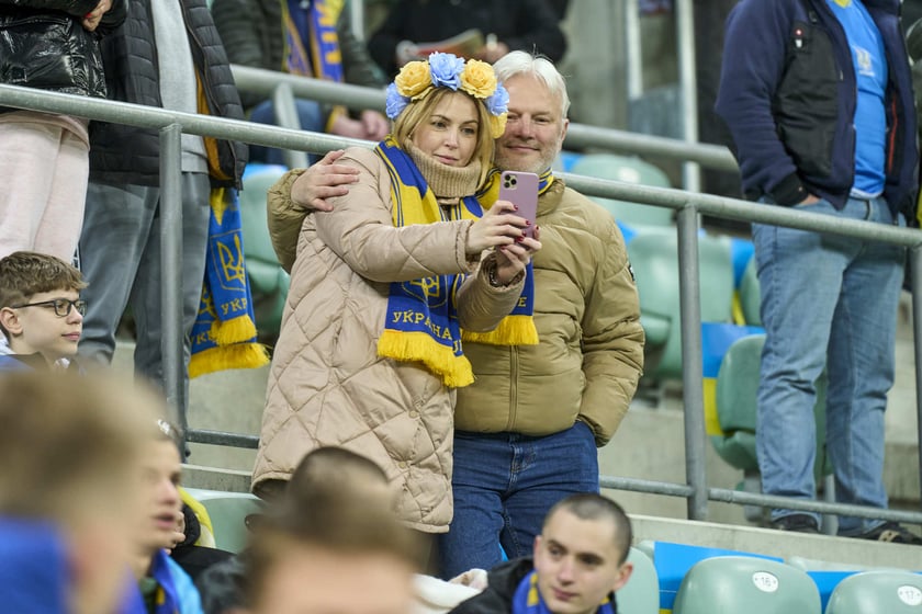 Ukraina - Islandia na Tarczyński Arenie - zdjęcia z meczu oraz kibiców