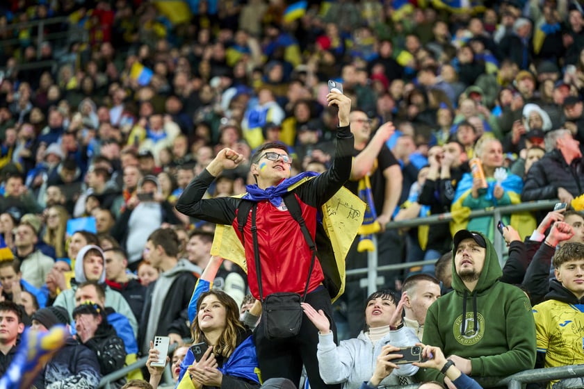 Ukraina - Islandia na Tarczyński Arenie - zdjęcia z meczu oraz kibiców