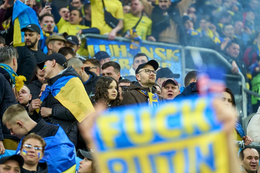 Ukraina - Islandia na Tarczyński Arenie - zdjęcia z meczu oraz kibiców