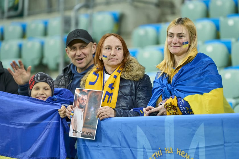 Ukraina - Islandia na Tarczyński Arenie - zdjęcia z meczu oraz kibiców