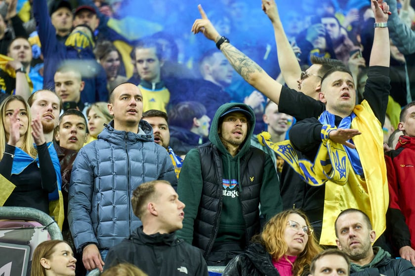 Ukraina - Islandia na Tarczyński Arenie - zdjęcia z meczu oraz kibiców