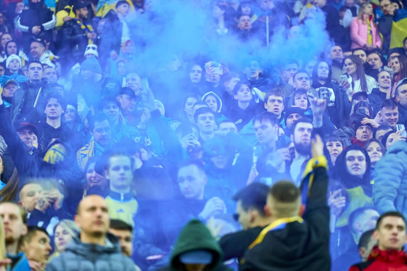 Ukraina - Islandia na Tarczyński Arenie - zdjęcia z meczu oraz kibiców