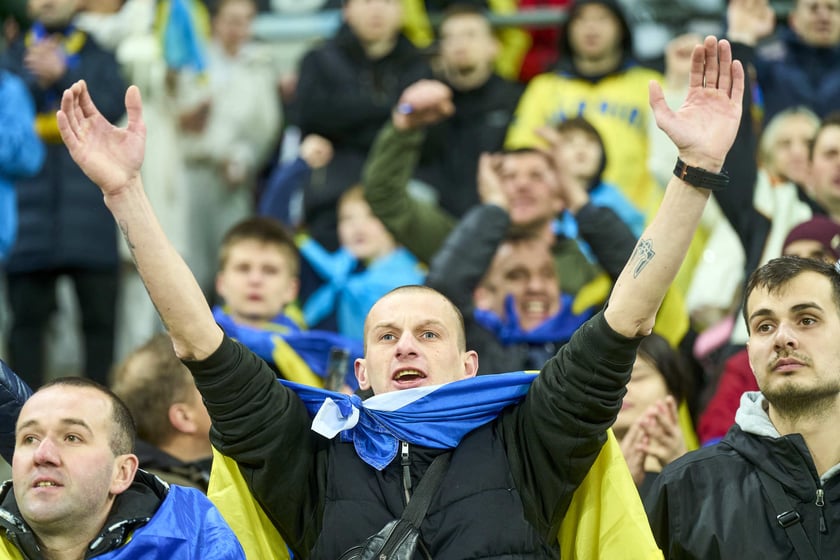Ukraina - Islandia na Tarczyński Arenie - zdjęcia z meczu oraz kibiców