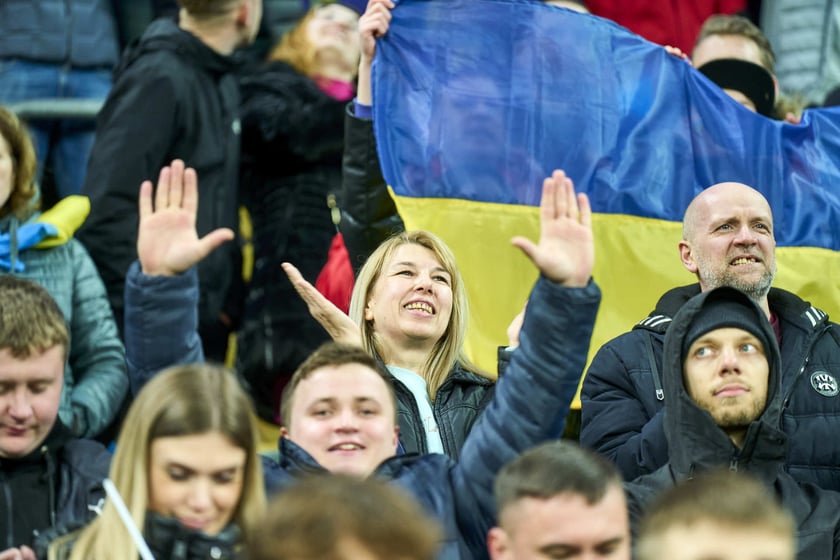 Ukraina - Islandia na Tarczyński Arenie - zdjęcia z meczu oraz kibiców