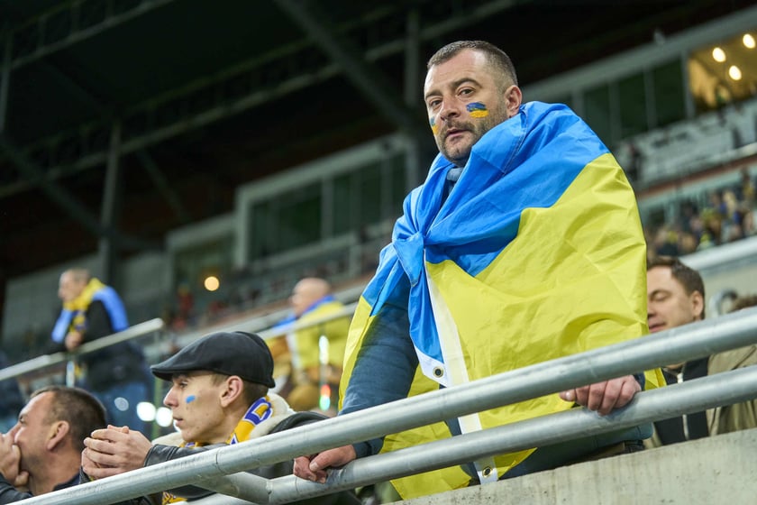 Ukraina - Islandia na Tarczyński Arenie - zdjęcia z meczu oraz kibiców