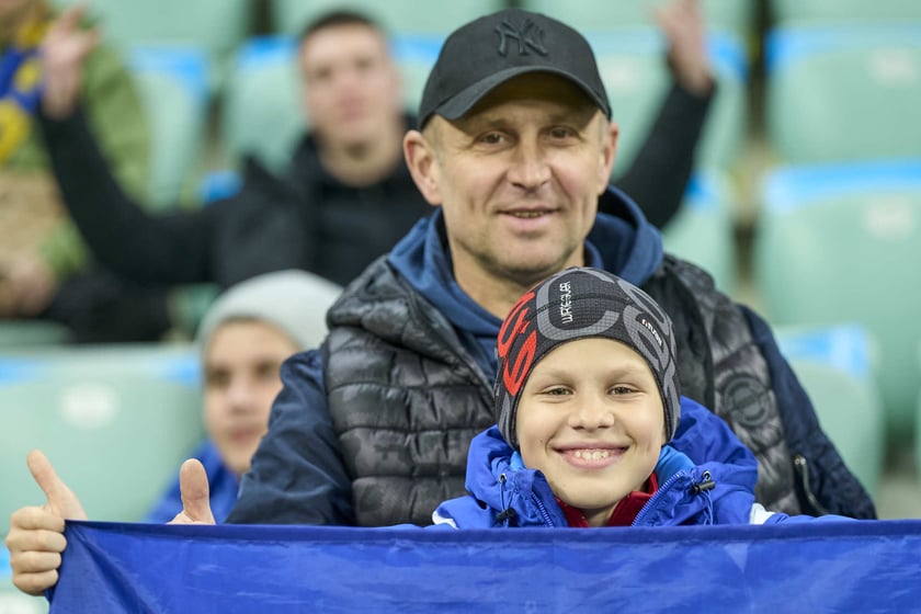 Ukraina - Islandia na Tarczyński Arenie - zdjęcia z meczu oraz kibiców