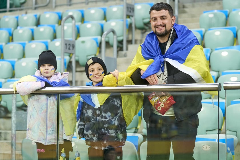 Ukraina - Islandia na Tarczyński Arenie - zdjęcia z meczu oraz kibiców
