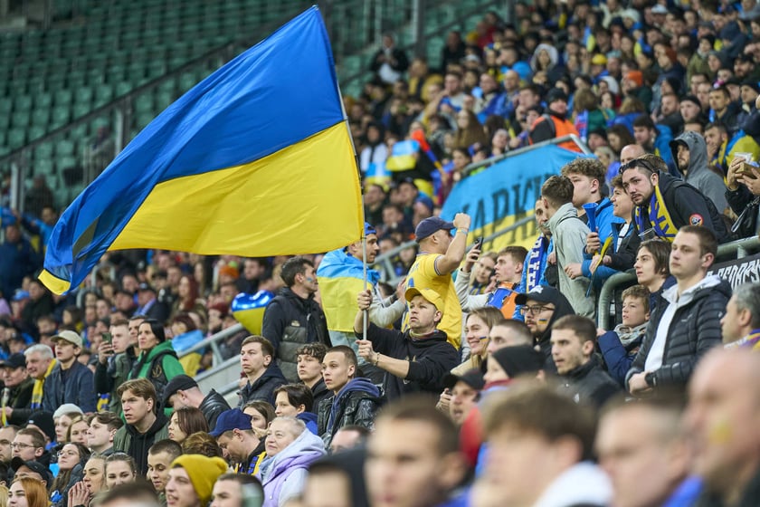 Ukraina - Islandia na Tarczyński Arenie - zdjęcia z meczu oraz kibiców