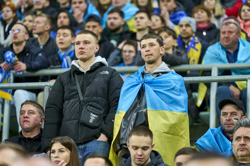 Ukraina - Islandia na Tarczyński Arenie - zdjęcia z meczu oraz kibiców