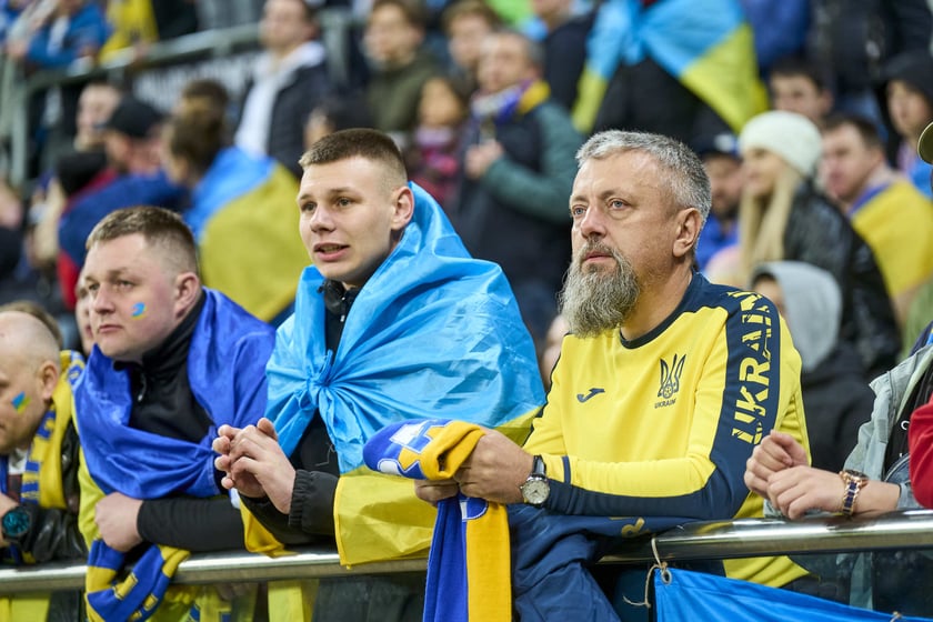 Ukraina - Islandia na Tarczyński Arenie - zdjęcia z meczu oraz kibiców