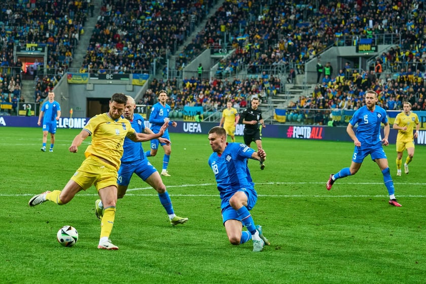 Ukraina - Islandia na Tarczyński Arenie - zdjęcia z meczu oraz kibiców