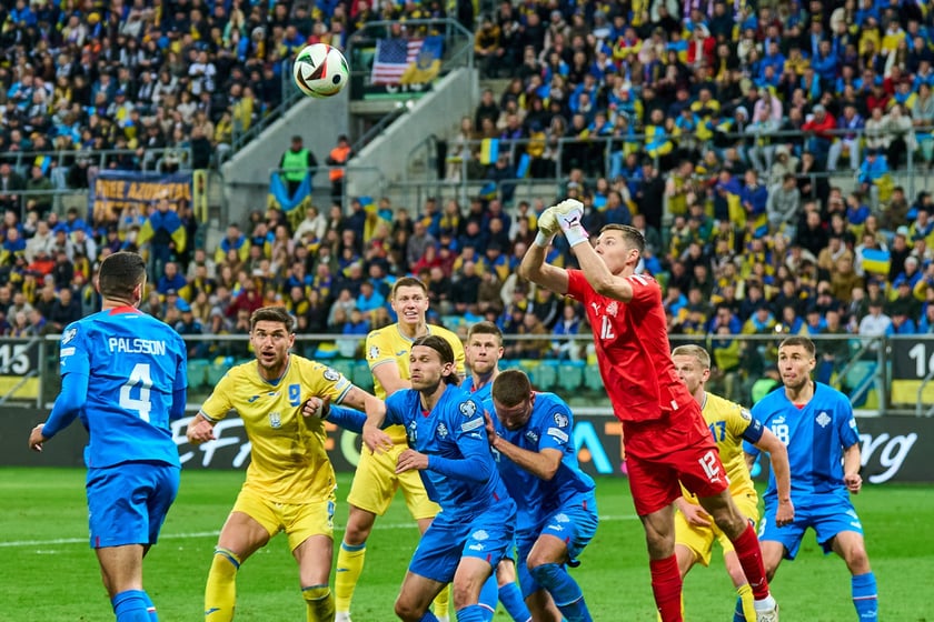 Ukraina - Islandia na Tarczyński Arenie - zdjęcia z meczu oraz kibiców