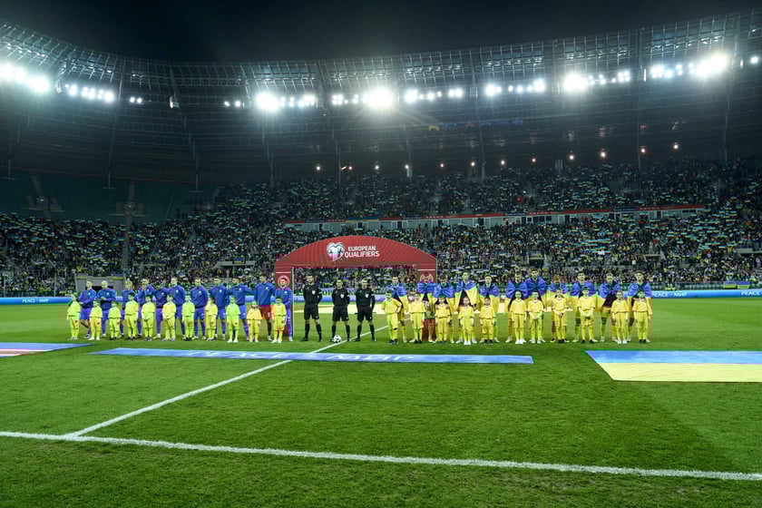 Ukraina - Islandia na Tarczyński Arenie - zdjęcia z meczu oraz kibiców