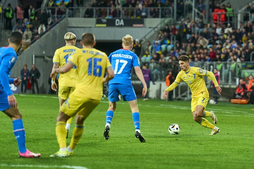 Ukraina - Islandia na Tarczyński Arenie - zdjęcia z meczu oraz kibiców