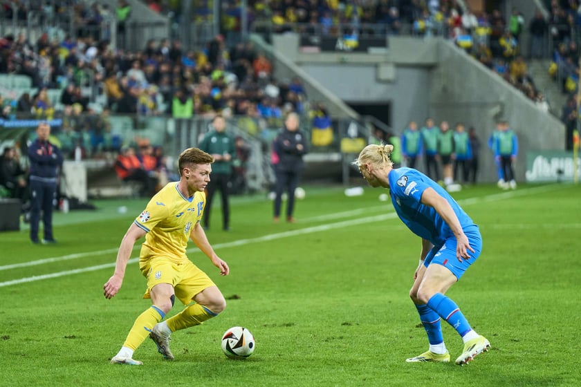 Ukraina - Islandia na Tarczyński Arenie - zdjęcia z meczu oraz kibiców