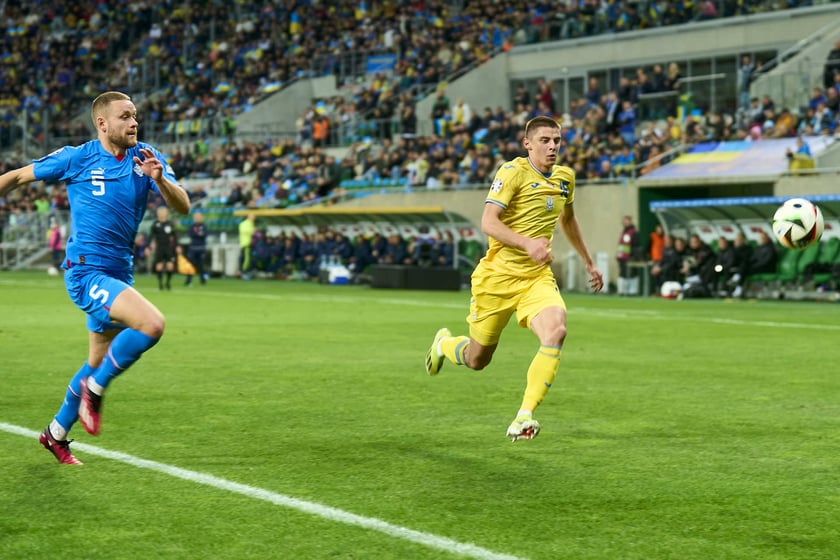 Ukraina - Islandia na Tarczyński Arenie - zdjęcia z meczu oraz kibiców