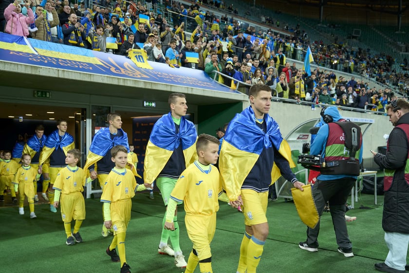 Ukraina - Islandia na Tarczyński Arenie - zdjęcia z meczu oraz kibiców