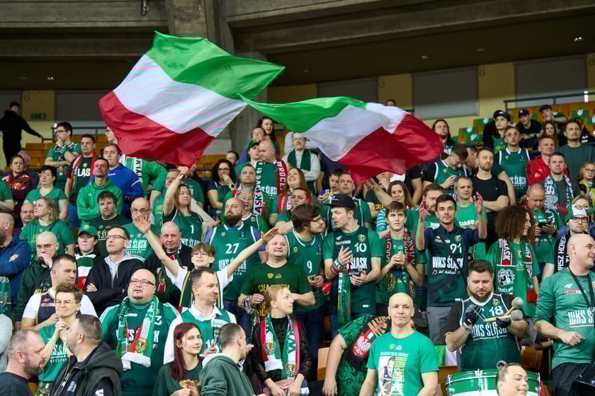 Mecz Śląska z Anwilem w Hali Stulecia, 27 marca 2024