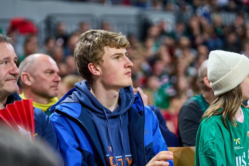 Mecz Śląska z Anwilem w Hali Stulecia, 27 marca 2024