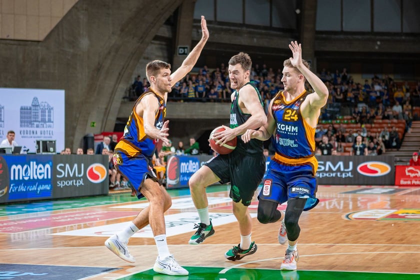 Śląsk Wrocław - Stal Ostrów Wielkopolski, 1 kwietnia 2024, Hala Stulecia