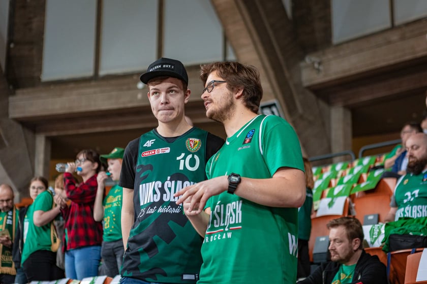 Śląsk Wrocław - Stal Ostrów Wielkopolski, 1 kwietnia 2024, Hala Stulecia