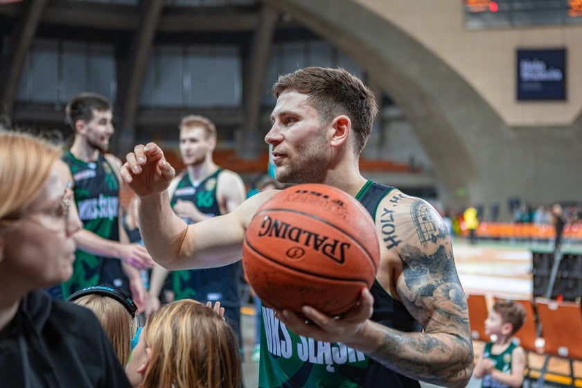 Śląsk Wrocław - Stal Ostrów Wielkopolski, 1 kwietnia 2024, Hala Stulecia