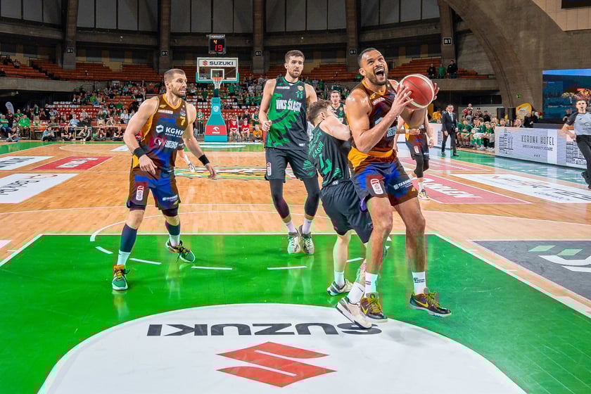 Śląsk Wrocław - Stal Ostrów Wielkopolski, 1 kwietnia 2024, Hala Stulecia