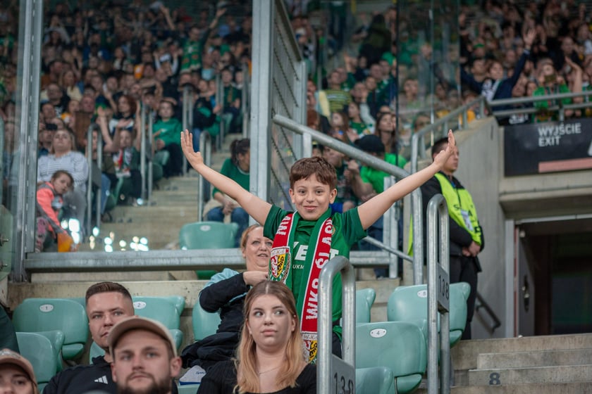 Zdjęcia kibiców z meczu Śląsk Wrocław - Warta Poznań