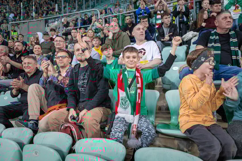 Zdjęcia kibiców z meczu Śląsk Wrocław - Warta Poznań