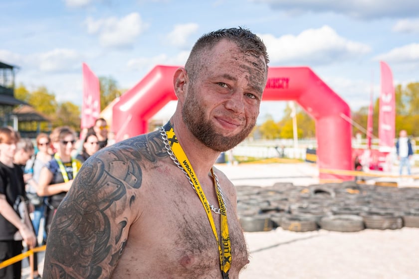 Na zdjęciu Runmageddon Wrocław Partynice 2024 &ndash; uczestnicy