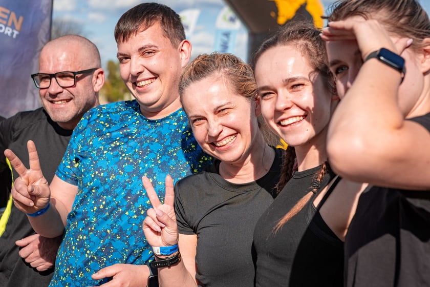 Na zdjęciu Runmageddon Wrocław Partynice 2024 &ndash; uczestnicy