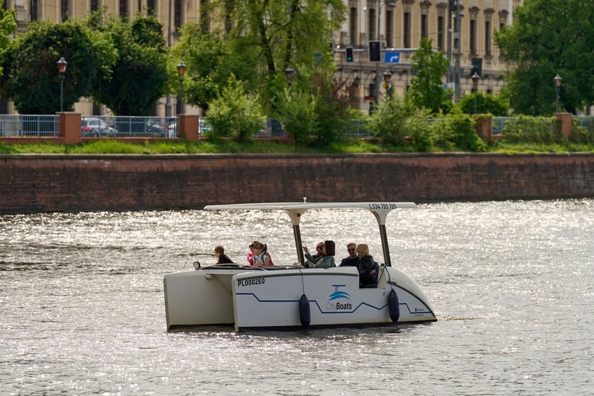 Sezon żeglugowy na Odrze we Wrocławiu