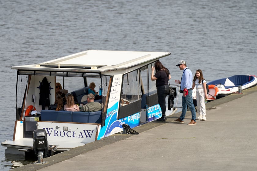 Sezon żeglugowy na Odrze we Wrocławiu