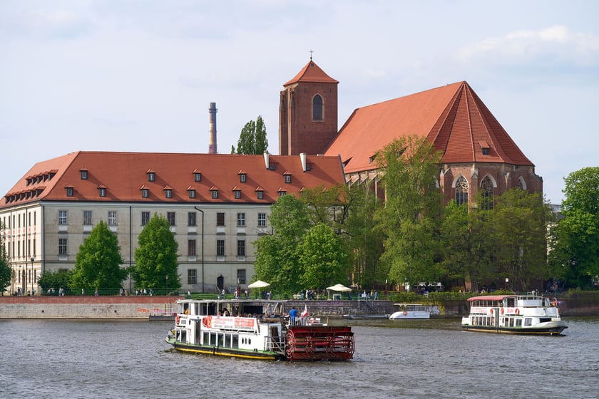 Sezon żeglugowy na Odrze we Wrocławiu