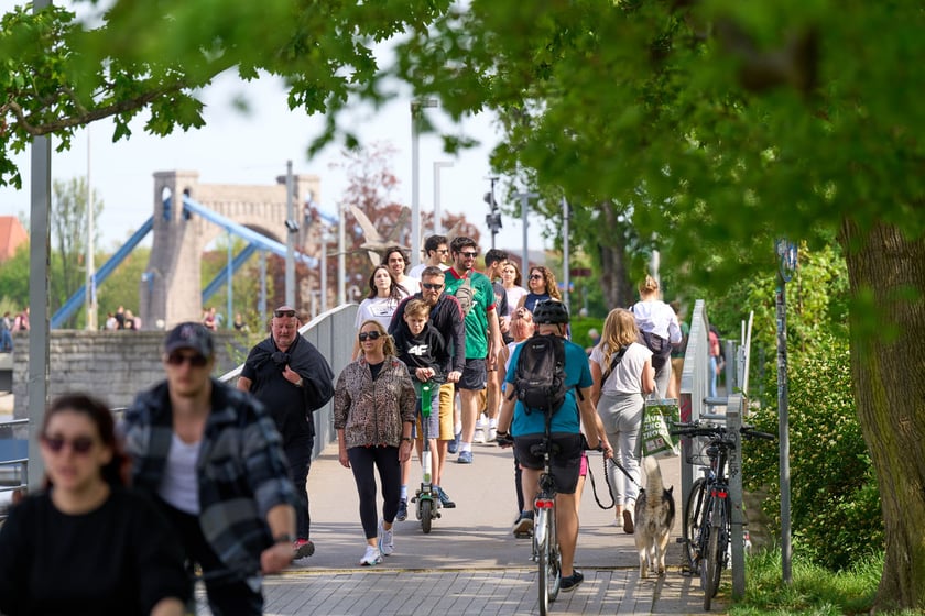 Sezon żeglugowy na Odrze we Wrocławiu
