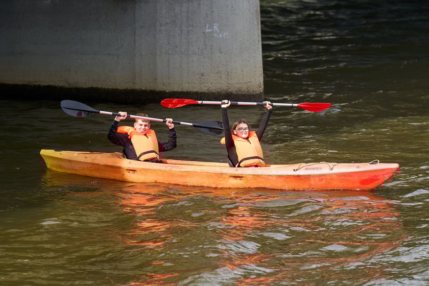 Sezon żeglugowy na Odrze we Wrocławiu