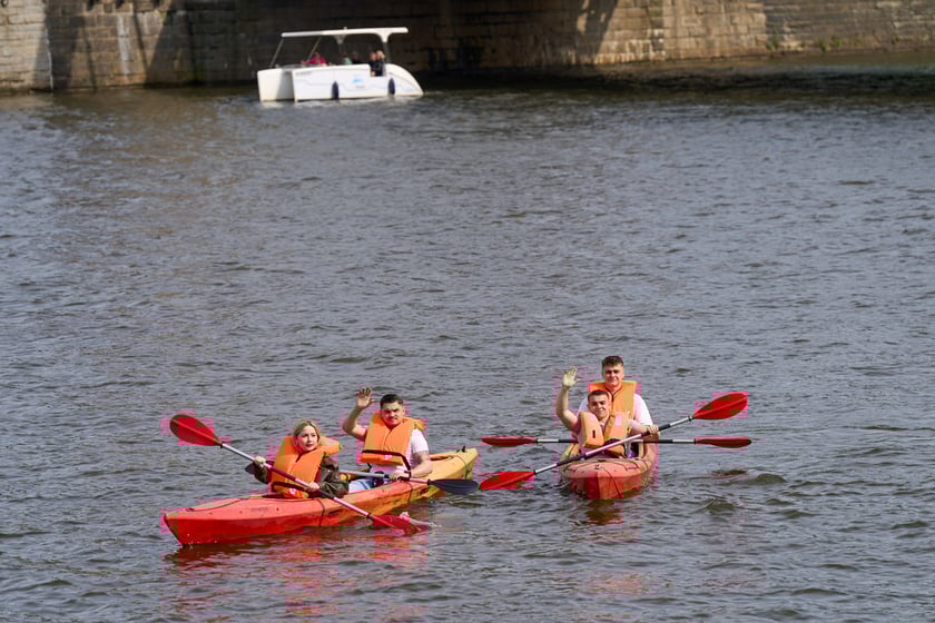 Sezon żeglugowy na Odrze we Wrocławiu